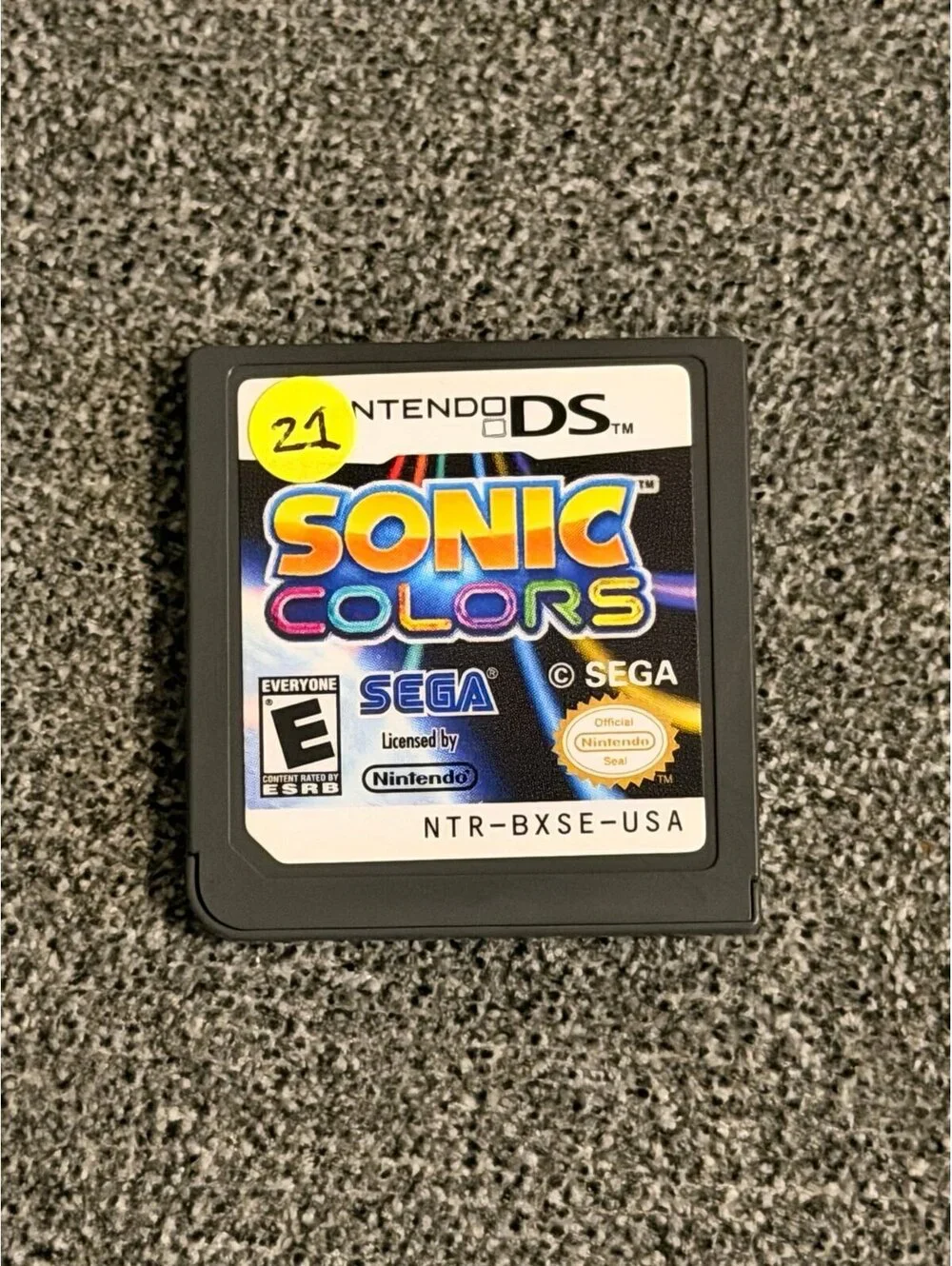 Sonic Colors for Nintendo DS